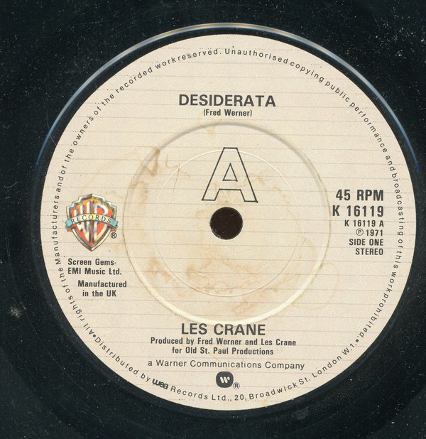 Single vinyl / 7 inch Single vinyl / 7 inch