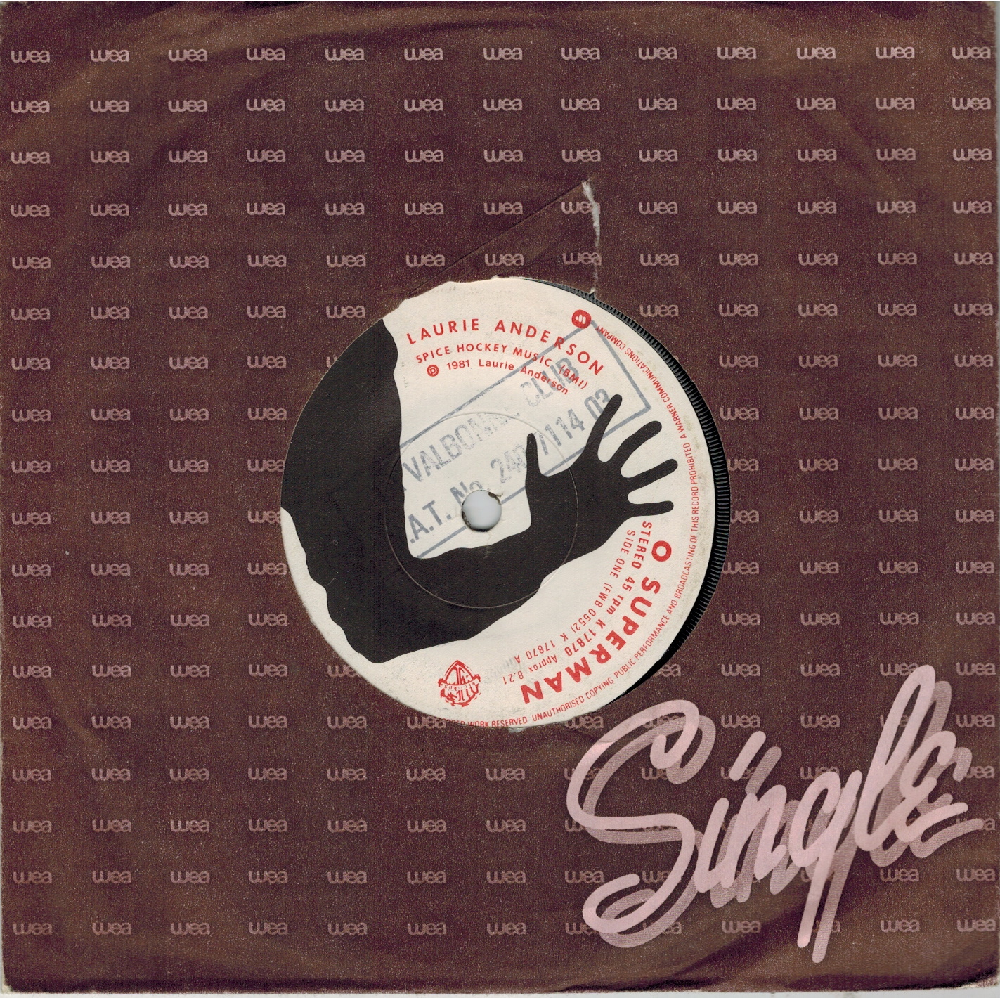 Single vinyl / 7 inch 